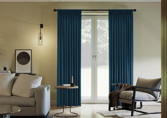 Windermere, Peacock - Made to Measure Curtains - Image 3